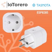 IoTorero Tasmota & MQTT ESP8285 EU Plug Consumption Monitoring 16A Works With Home Assistant