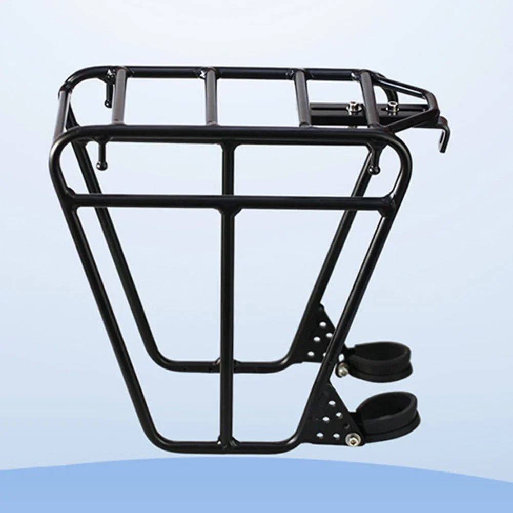 Mountain Bike Front Rack For 26 27.5 29 Inch Bicycle Front Shelf Carrier V Disc Brake For-Universal Bag Hangers Aluminum Alloy