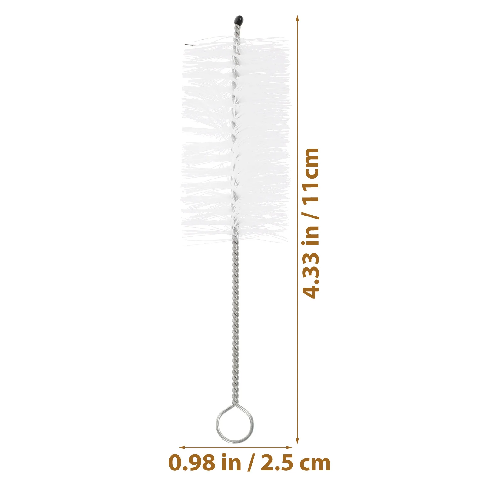 1 Juego de Kit de limpieza de trompeta, herramientas de limpieza de instrumentos duraderas y prácticas, cepillo Flexible para mantenimiento de válvula de aceite de tubería