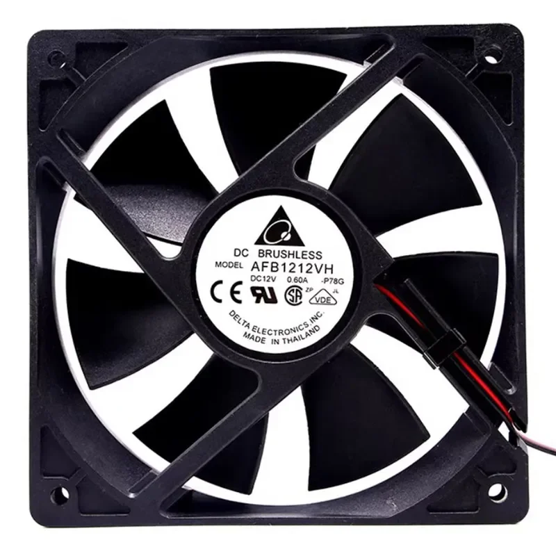 for Delta AFB1212VH 12CM 12V 0.60A 12025 Chassis Main Board Speed Regulation Large Air Volume Fan