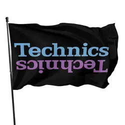 Technics Turntable 1200 Dj Vinyl Record Scratch Sound System Audio Ste Popular Style Leisure Winter Flag