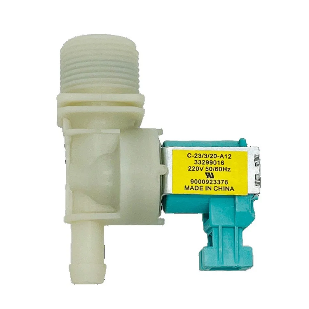 For Smooth Washing Cycles Water Inlet Valve Laundry Appliance Part Quick Installation Washing Machine Part White And Blue