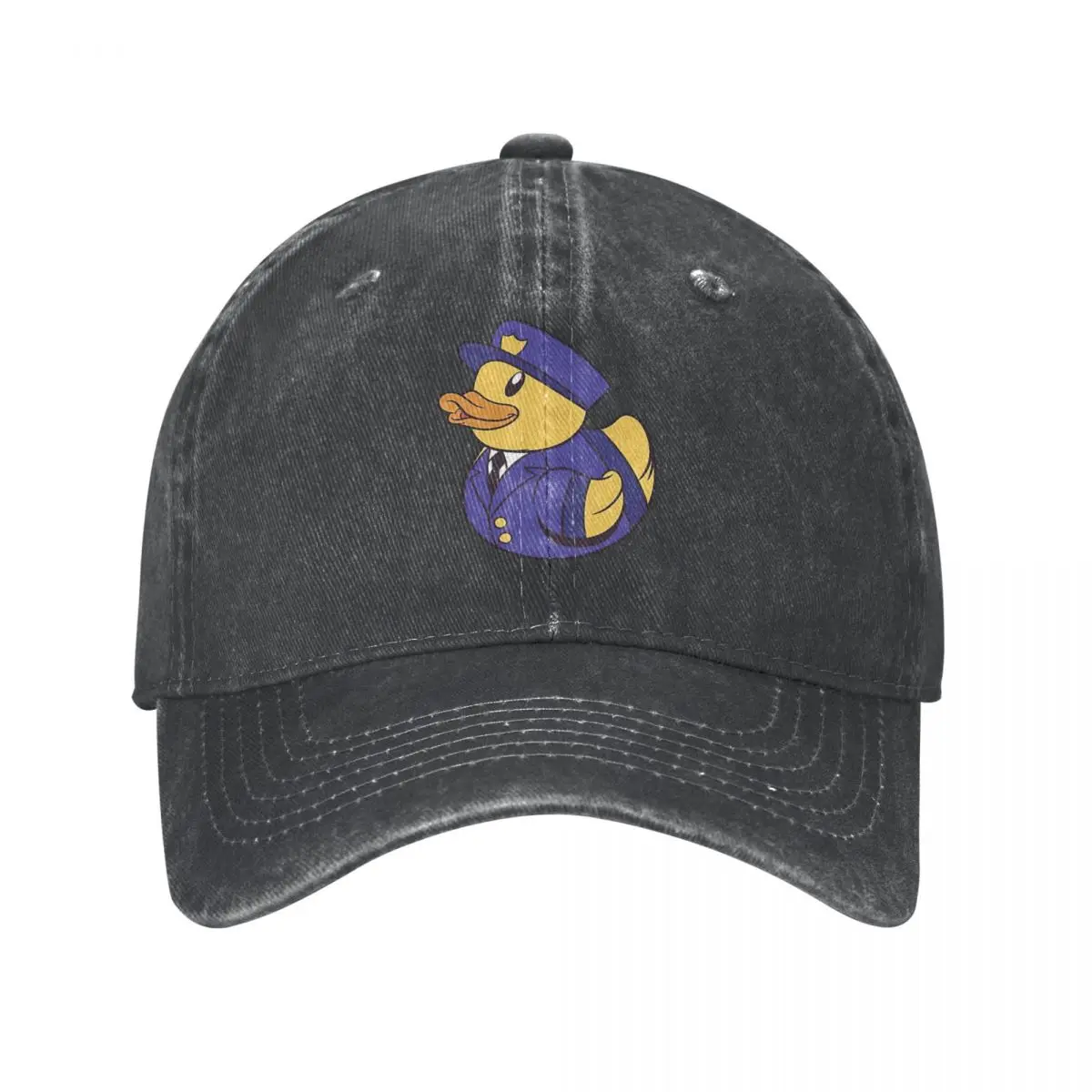 Policeman Rubber Duckie Baseball Cap cowboy hat Peaked cap Cowboy Bebop Hats Men and women hats