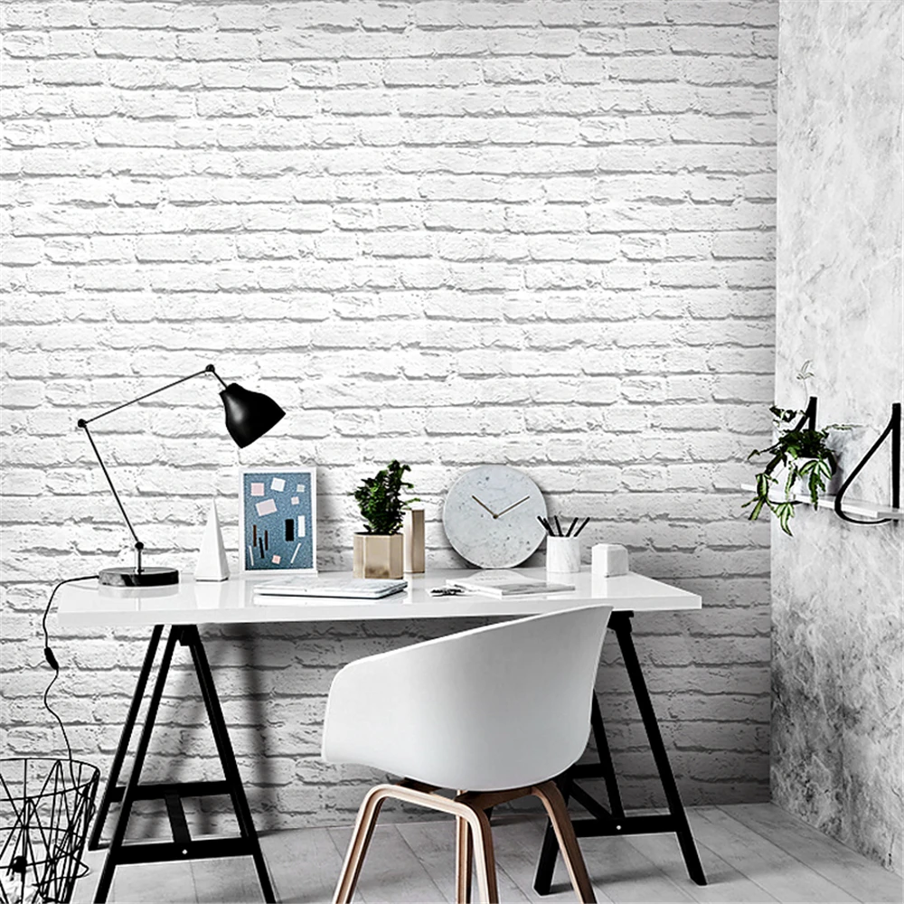 stone 3d wallpaper for dining room wall papers TV background wall wallpaper pvc papel de parede 3Ｄ vintage brick wall paper roll