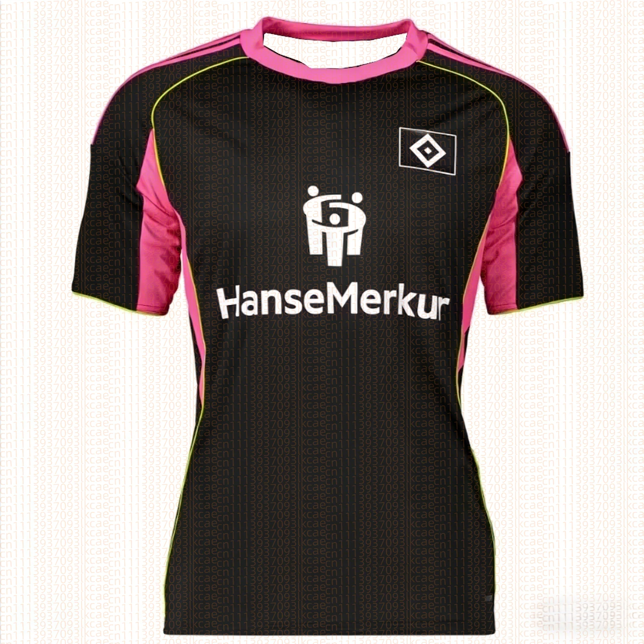 Hamburg SV Sommer Neues Modell Fußballtrikot Heim- und Auswärtstrikot 3D-Druck Kinder- und Herren-T-Shirt Atmungsaktiv