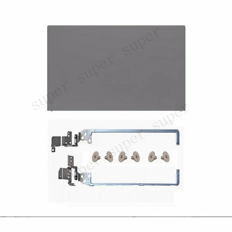 S+   Dell Vostro 15 3562 3568 3572 3578 Laptop Top LCD Back Cover Lid + Hinges Gray