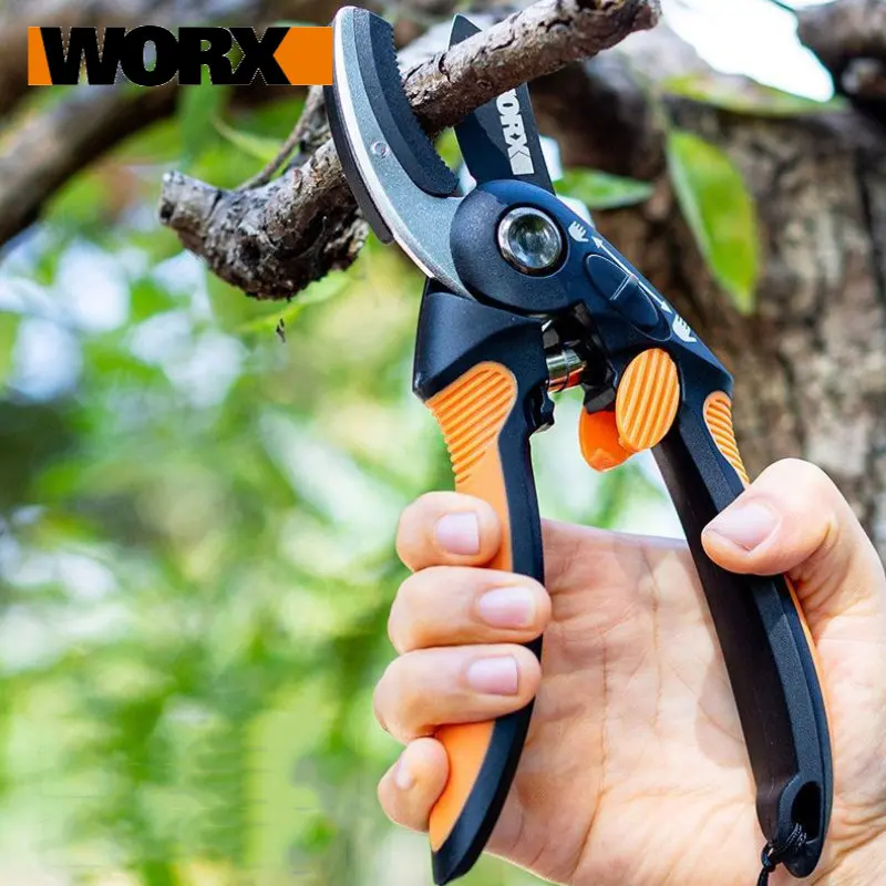 Youpin WORX Plant Trim Horticulture Pruner Cut Secateur Shrub Labor-saving Garden Scissors Orchard Shears Branch Pruner Tool New