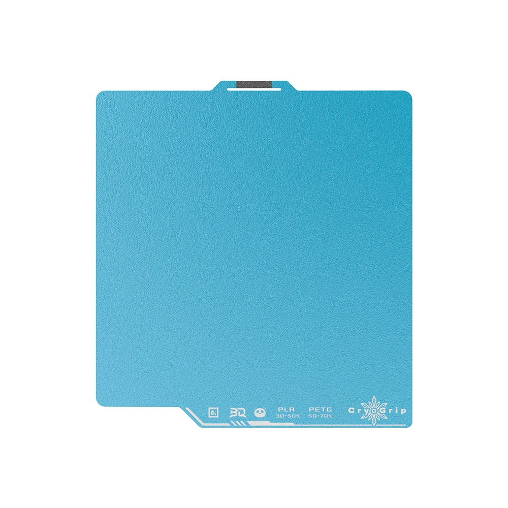 BIQU Panda Bouwplaat CryoGrip/CryoGrip Pro 257x257mm Verenstaal Dubbelzijdig Getextureerd voor BambuLab P1P P1S A1 3D-printer
