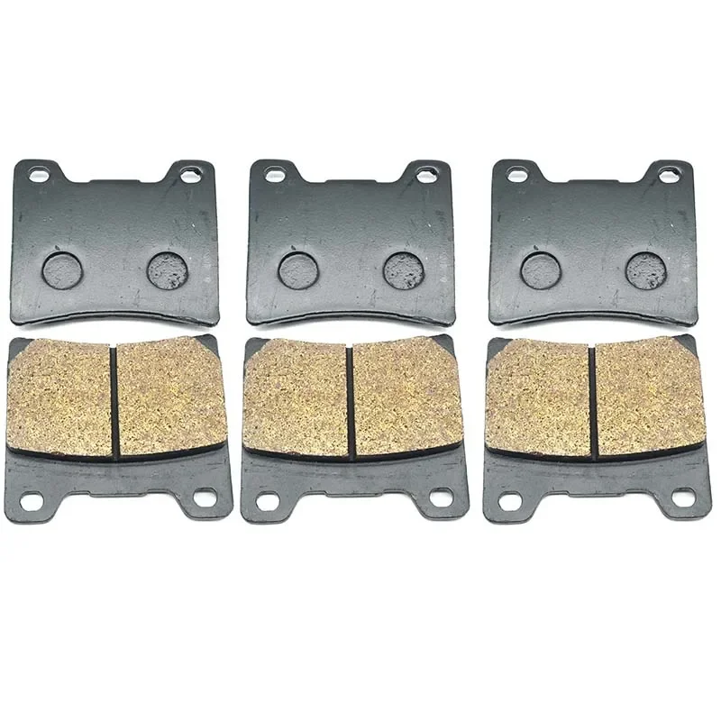 

Motorcycle Front Rear Brake Pads Kit for YAMAHA FZ700 Genesis 1987 FZX700 Fazer 1986-1987 FZ750 Genesis 1985-1988 FZX750 FZX750L