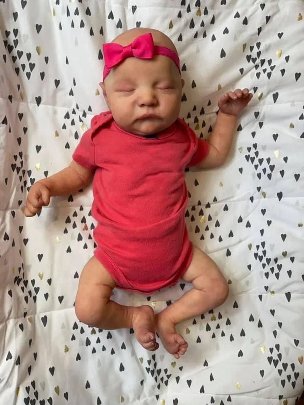 

45CM Reborn Baby Doll Levi Lifelike Soft Cuddly Sleeping Baby Dolls Hand Paint 3D Skin with Visible Venis Newborn Bebe Reborns