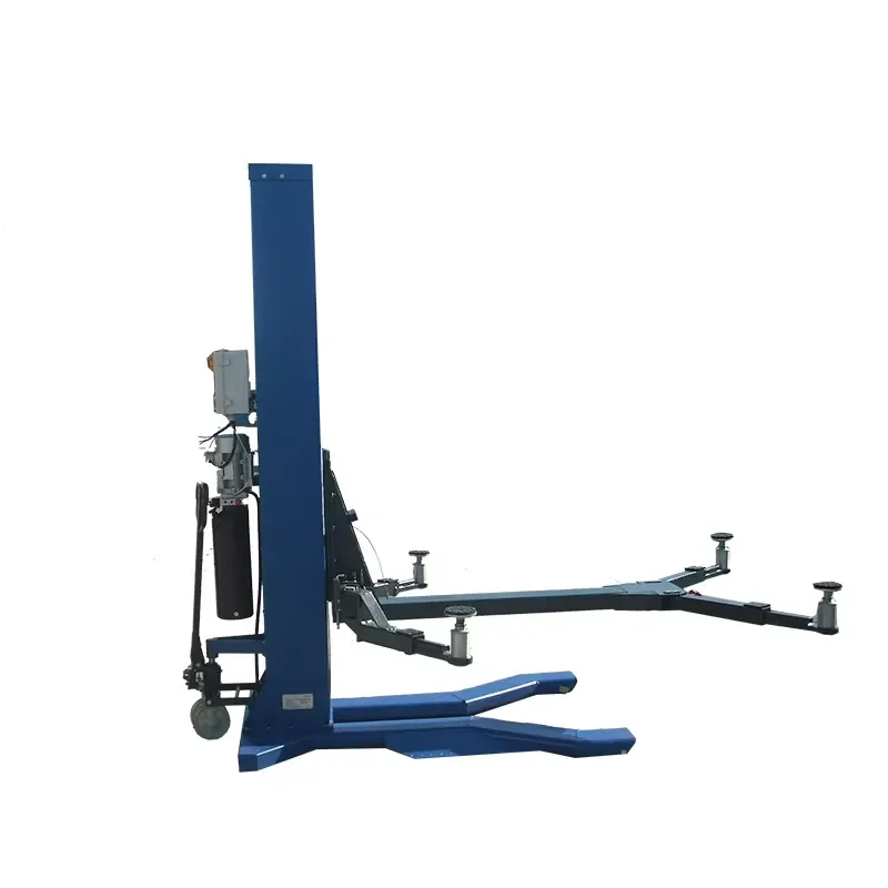 One Column Cylinder Manual Release Electro-hydraulic Hydraulic Car Jack Lift