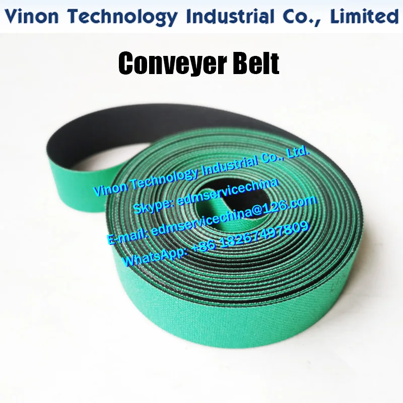 Agie 331.404 Conveyer Belt 20x5700MM for AC100,AC100D edm machine. AGIE EDM WEAR PARTS Flat Belt 331.404.4