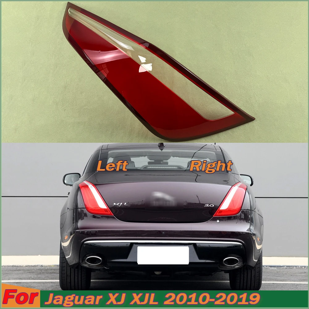 

Tail Lamp Cover Turn Signal Stop Light Mask Plexiglass For Jaguar XJ XJL 2010-2019 Car Accessories Rear Outer Taillight Shell