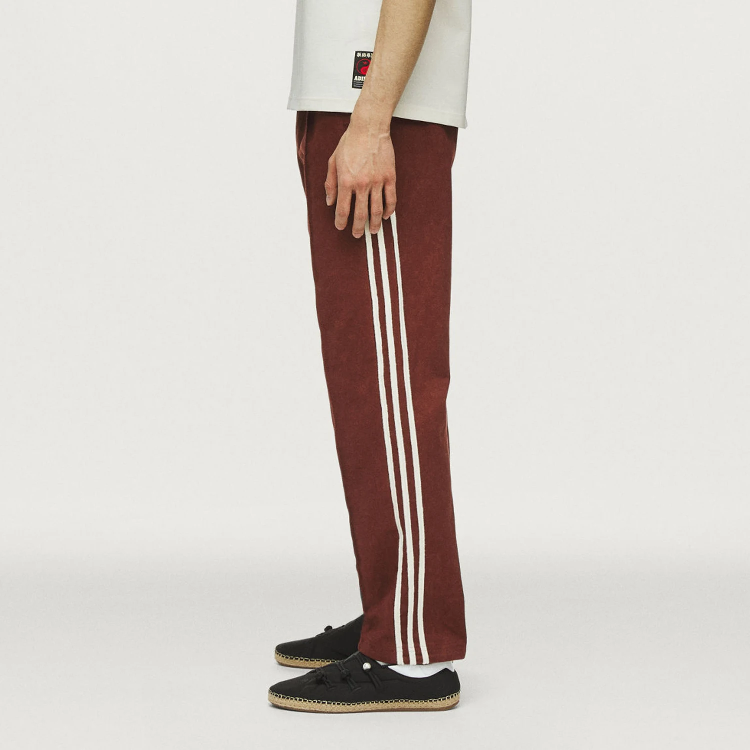 Adidas genuine clover men's and women's elastic fashionable retro daily pants KD4028