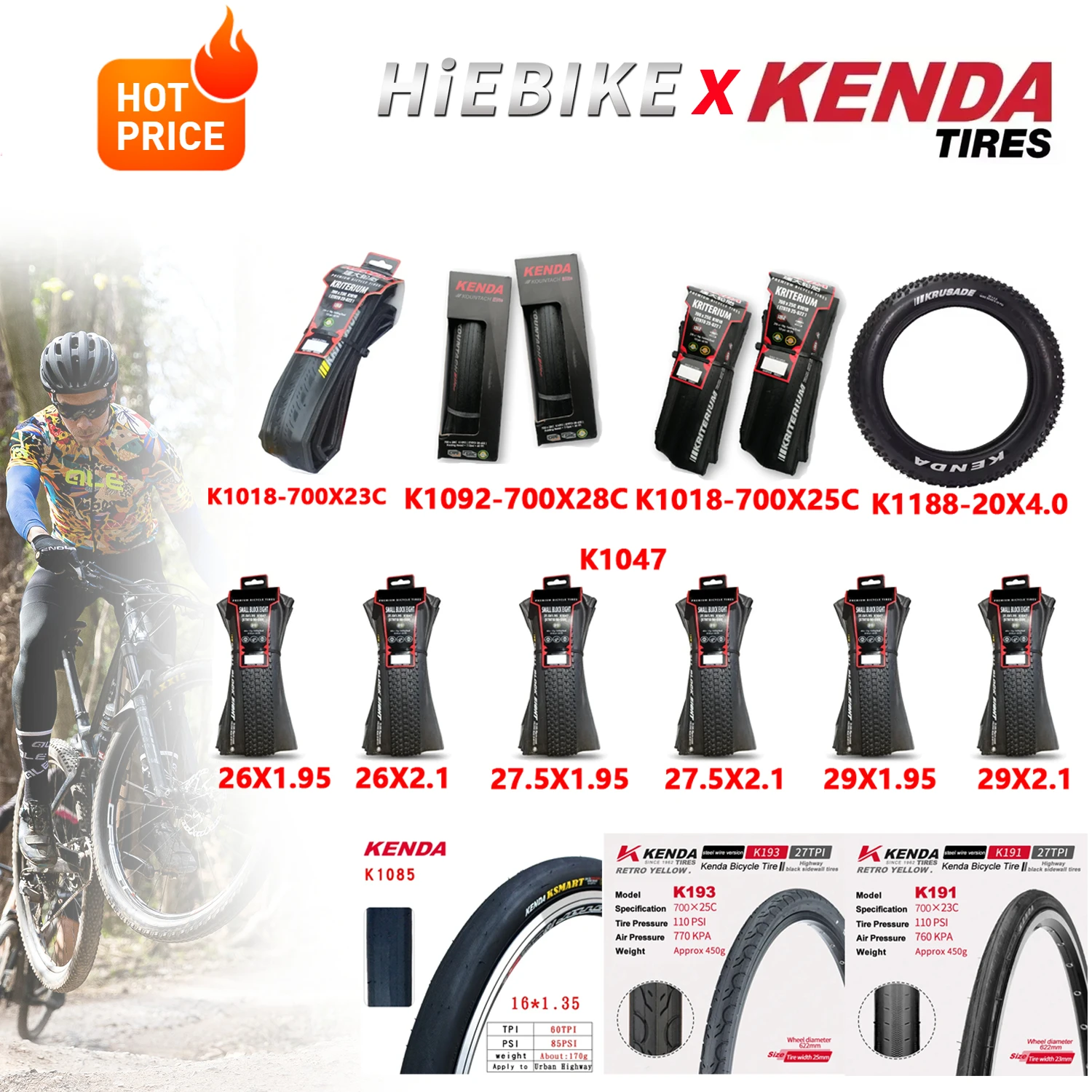 

Kenda Bike OuterTires Сверхлегкие с низким сопротивлением складные толстые гравийные дорожные MTB типы K1047 K1188 K1018 K1085 16 20 26 27,5 29 700C