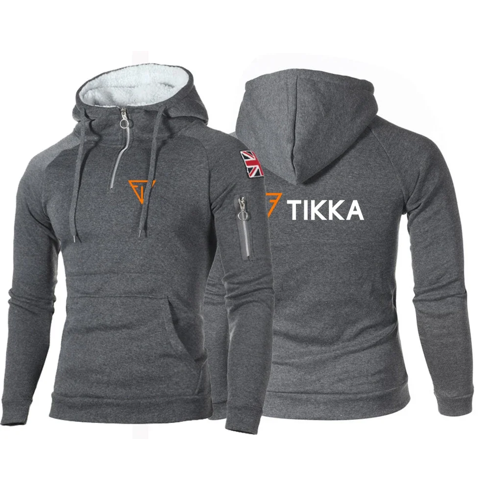 

Tikka By Sako Finland Firearms 2023 New Men's Hoodie Autumn And Winter Keep Warm Casual Coat Fashion Trend Fitness Sportswear