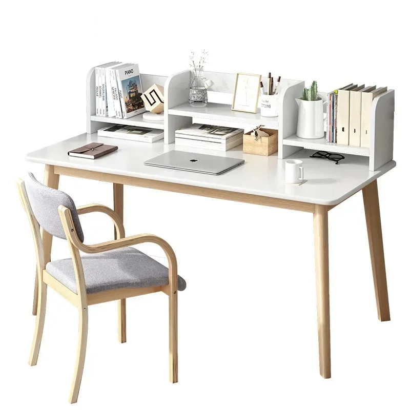 Nordic Simple Bookshelf Desk Book Shelf Creative Bookshelf  Space-saving Economical Simple Storage Rack Furniture