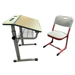 High quality students' desks, chairs, study tables, school furniture factory direct sales