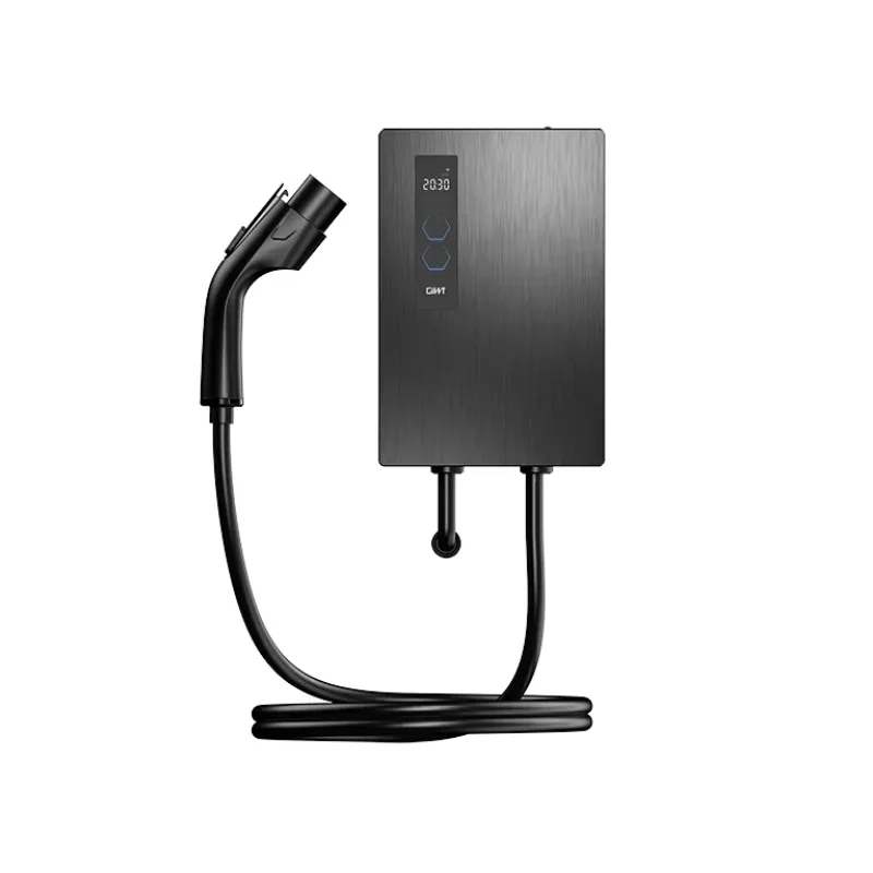 

11kw 16A Portable AC Charging Stations Type 2 EV Charger LCD Display Screen Operating Version Charging Pile