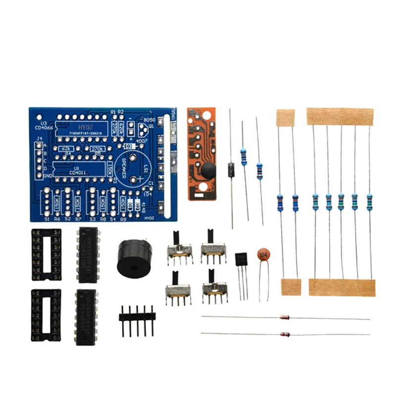 16 وحدة صندوق صوت الموسيقى - BOX-16 مجموعة DIY الإلكترونية - مكونات لممارسة اللحام وتعلم Arduino
