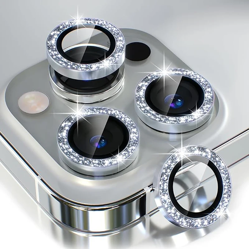 

Lens Metal Ring Protector Glass For iPhone 15 14 13 12 11 Pro Max Mini Camera Lens Protection For iPhone 14/15 Plus Camera Film