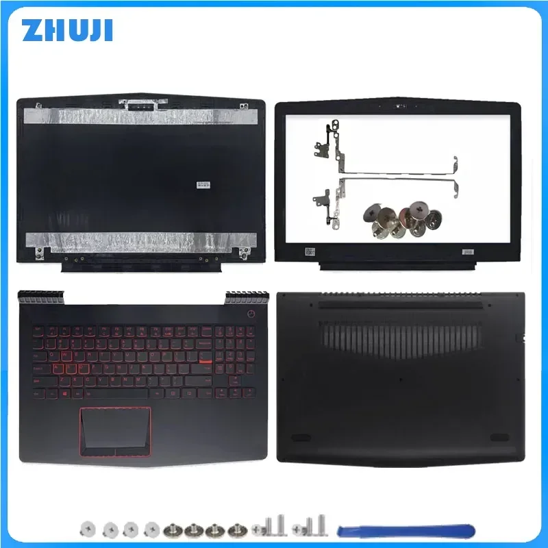 

Для Legion Y520 R720 Y520-15 Y520-15IKB R720-15IKB R720-IBKN задняя крышка ЖК-дисплея/передняя панель/петли/подставка для рук/нижний корпус/клавиатура