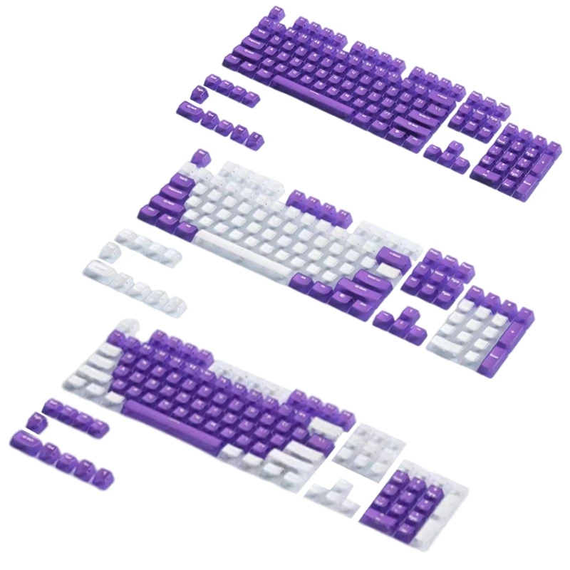 

Unique Design Clear Keycaps for Mechanical Keyboards Resistant to Smudges and Dust Ergonomic Keycaps Easy to Use Dropship