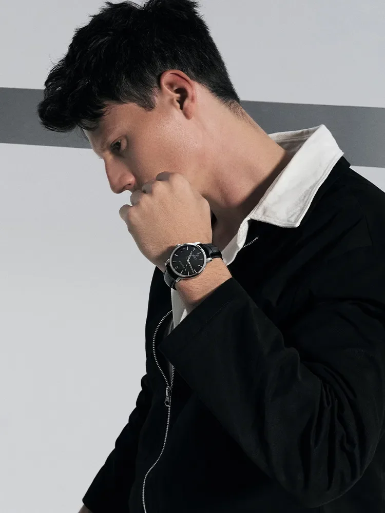 Reloj Mecánico para Hombre Aile AGELOCER Original Baikal, de Mármol Natural, Regalo de Cumpleaños para Novio