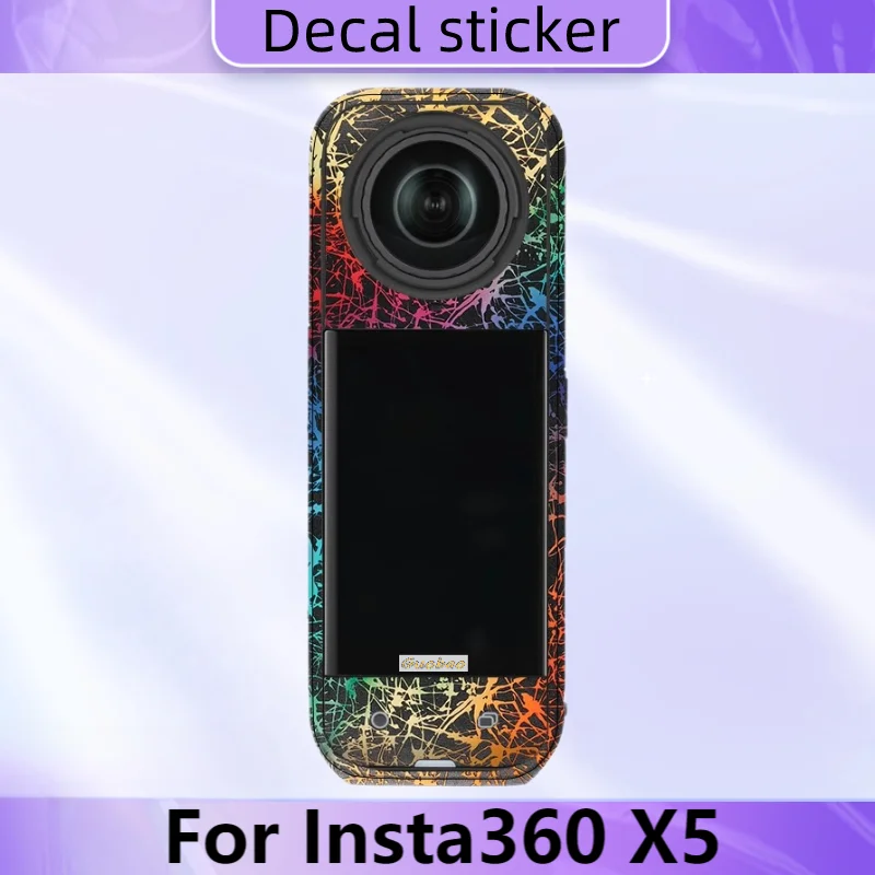 For Insta360 X5 Action Camera Sticker Premium Decal Skin for Insta