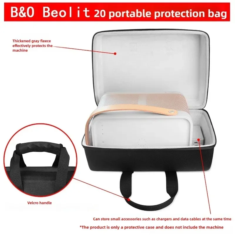 Replacement EVA Travel Carry Hard for Case Handbag Cover Box Protective Bag for B&O beoplay Beolit 20Speaker Kits