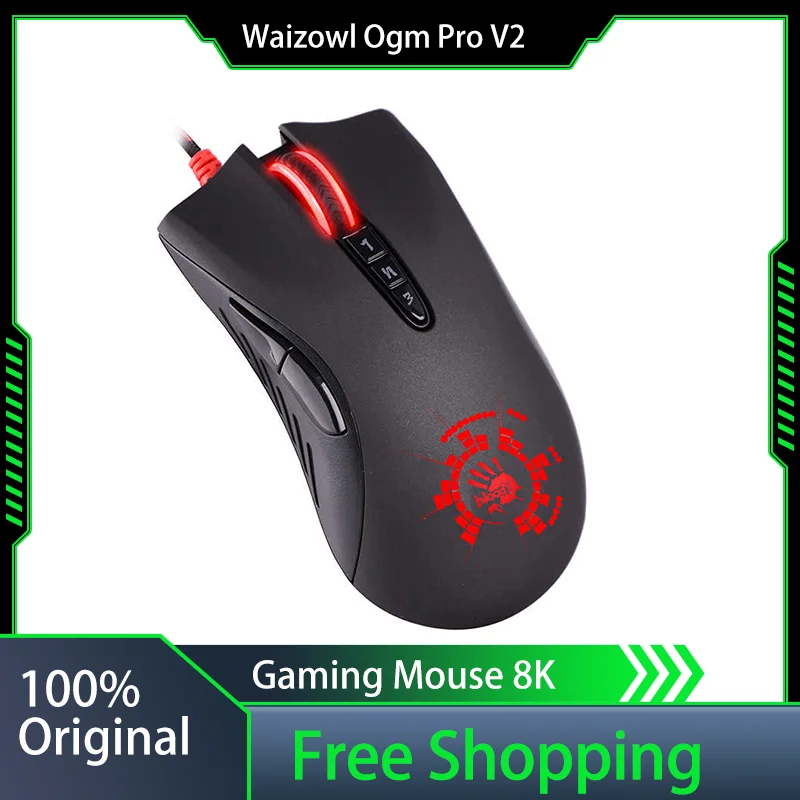 A4TECH Bloody A91 Gaming Mouse Wired Mouse Driver Optical Engine 4000dpi E-Sports Pc Gamer Accessories Light Micro Motion Gift