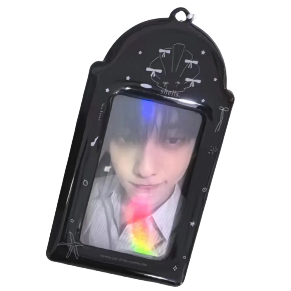 High Quality Shining Shell Series Love Card Album PVC 3 Inch Mini Idol Card Collect Book with 20 Internal Pages Photocard Binder