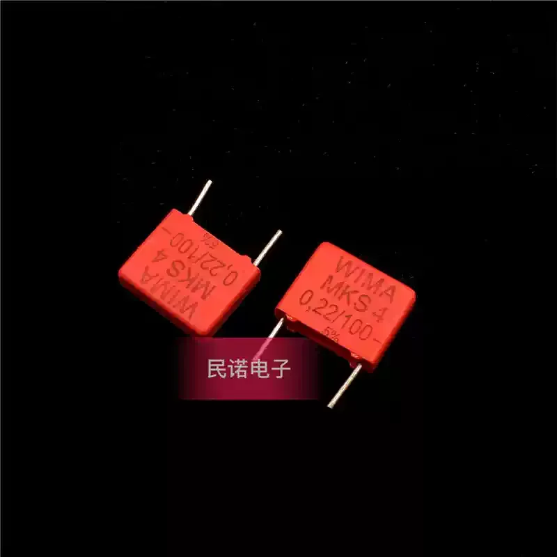10-100pcs WIMA capacitor MKS4 100V 0.22UF 100V224 220NF pin distance 7.5mm in stock