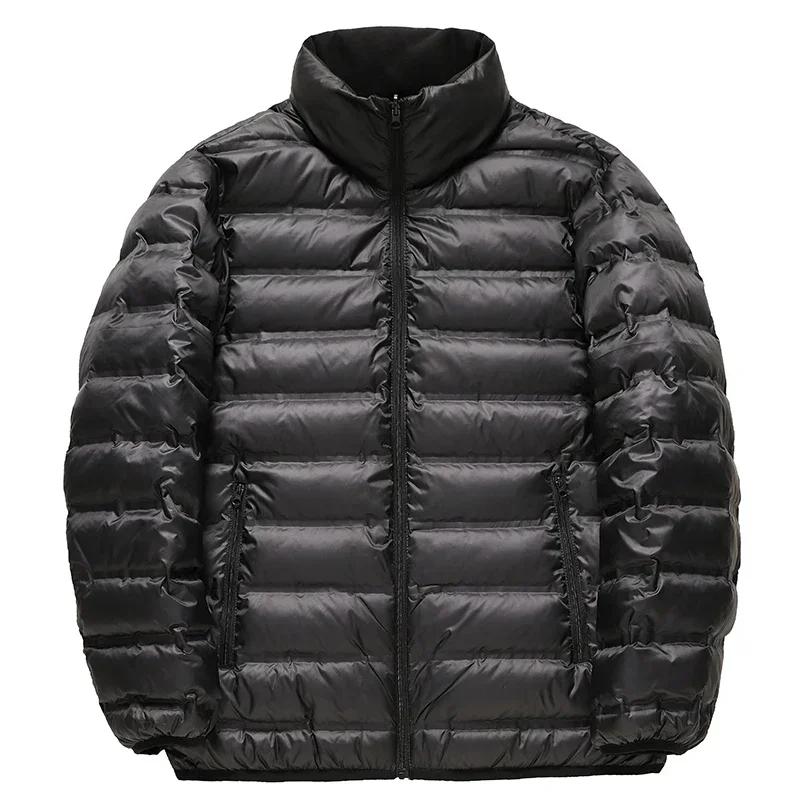 Herbst-und Winter-Daunen jacke Herren jacke mit abnehmbarem Enten-Daunen futter Heiz weste Herren und Damen dicker warmer Mantel