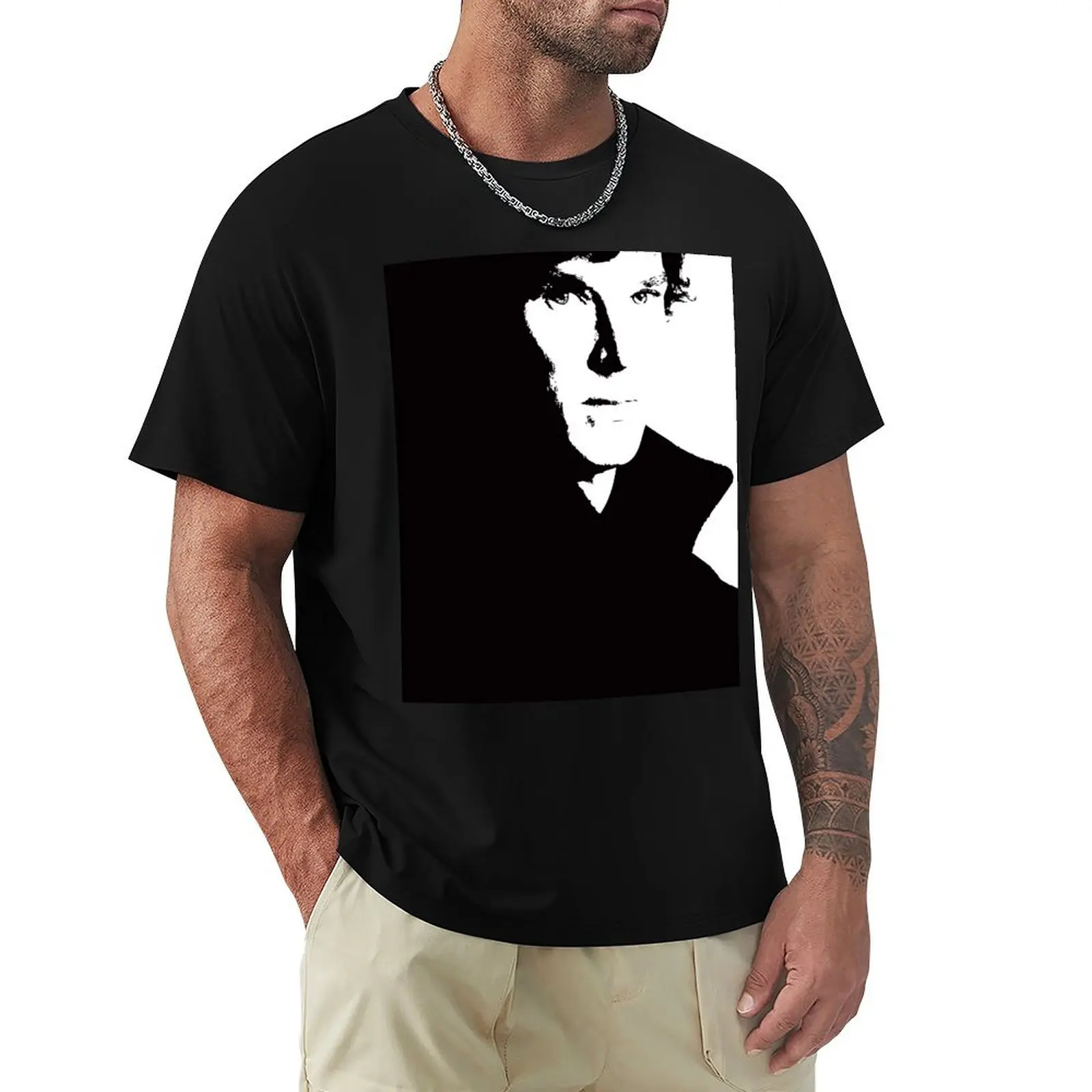 

Sherlock T-Shirt T-Shirt hippie clothes plain mens cotton t shirts