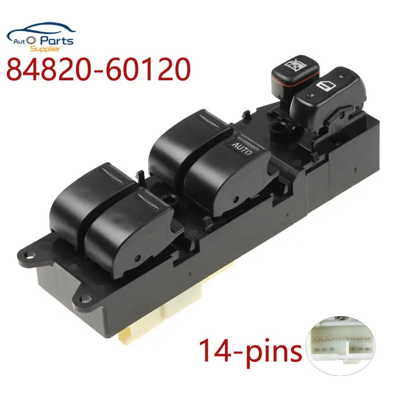 New 84820-60120 8482060120 RH Power Window Master Switch For Toyota Land Cruiser 4.7L 100 Series Right Hand Drive