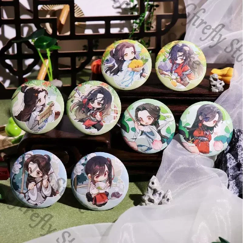 

Heaven Official's Blessing Series Official Genuine Tinplate Badge Xie Lian Hua Cheng Cosplay Circle Emblem 58mm (Pre Sale)
