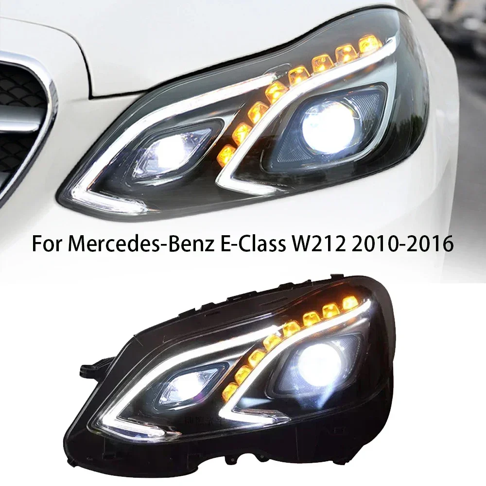 

Car Headlights For Mercedes Benz E CLASS W212 2010-2016 LED Head Lamp DRL Dynamic Signal Lamp Head Lamp Front light Assembly