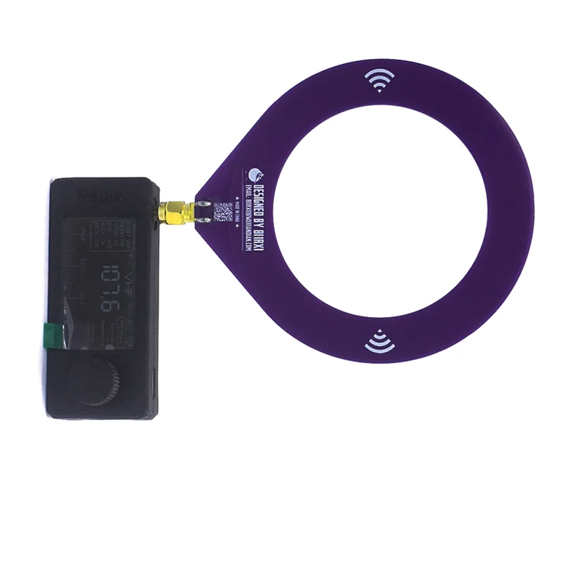 

-A15I SI4732 Радиоприемник 0,5-108 МГц Высокая чувствительность SW MW VHF Радио 1,9-дюймовый портативный радиоприемник с антенной A