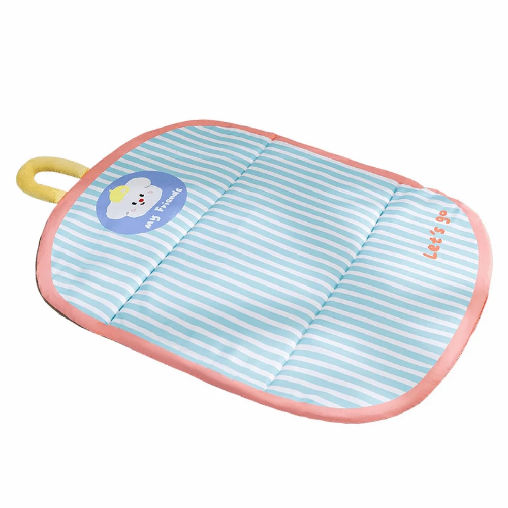 

Durable Cartoon Pet Cooling Mat anti-scratch Keep Cooling Dog Cold Bed Mat Household Portable Dog Cat Sleeping Pad Pet Kennel