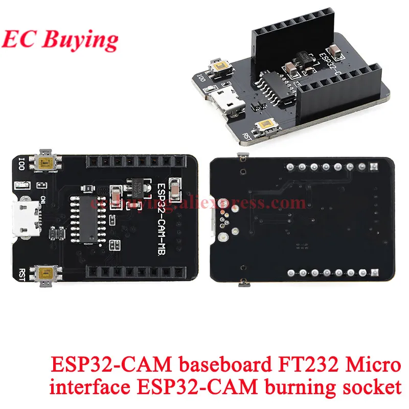 ESP32-CAM-MB ESP32 Seriell zu WiFi BLE Typ-C MICRO Kameramodul Entwicklungsboard CH340 FT232 GC2145 OV2640 OV3660 ESP32-S3-N16 – Detail 6