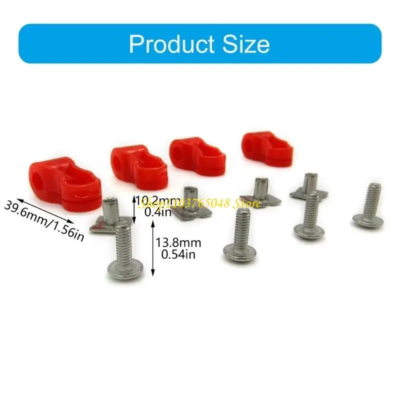 R53E Soccer Helmets Repair Kits Facemask Hardware Kits Helmets Accessory Repair Kits