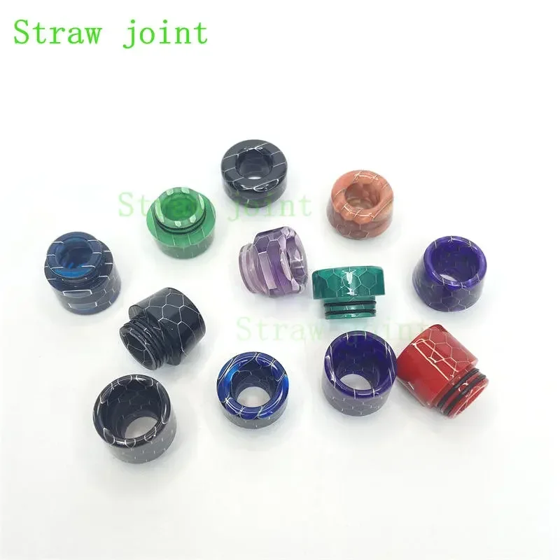 1 PCS 810 Big Caliber Resin Straw Joint