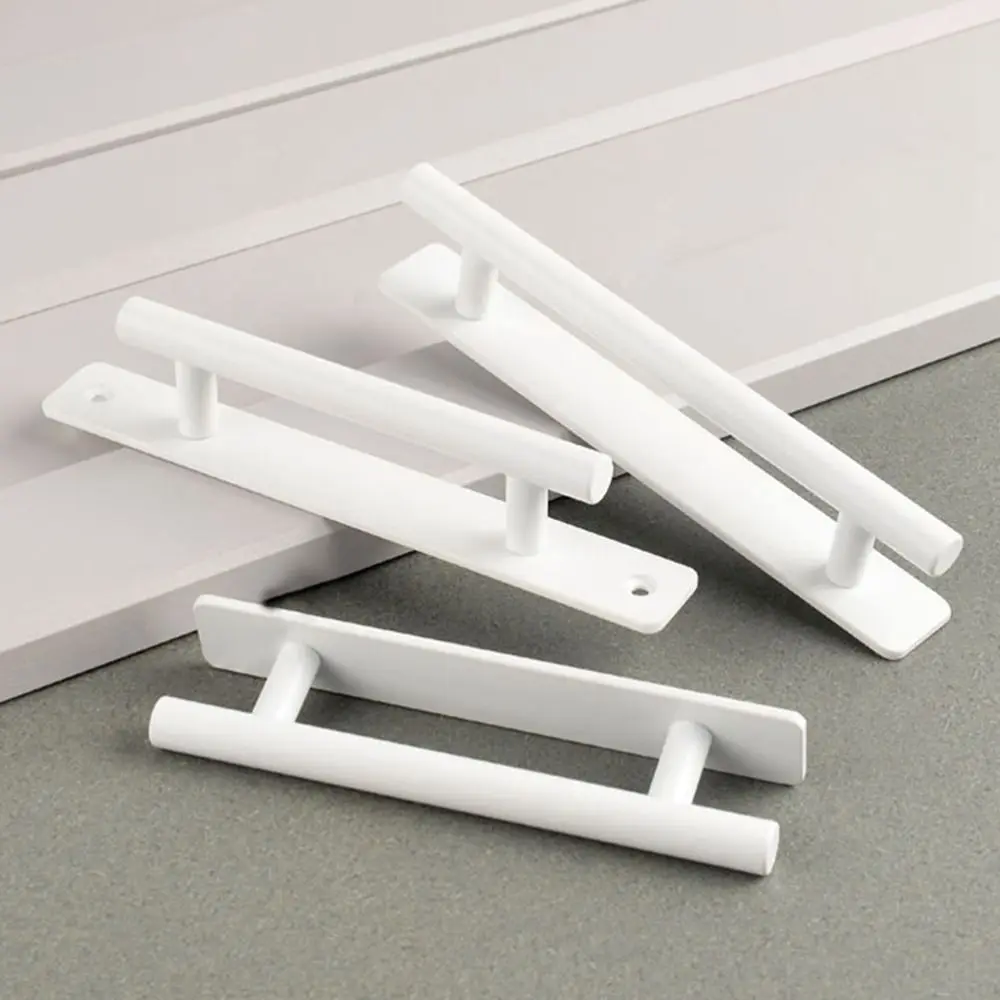 Fashion Aluminium Alloy Door Handle Self-Adhesive Punch-free Sliding Door Knob Hardware Multifunctional Door Handlebar Door