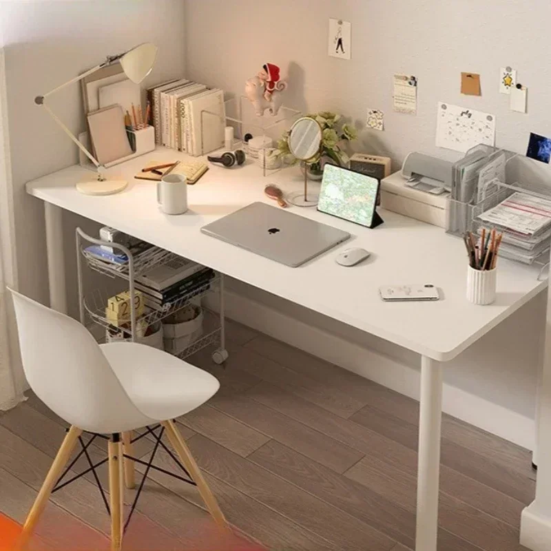 New model Computer desk Desktop desk Student study home desk Simple small apartment bedroom Simple table Durable