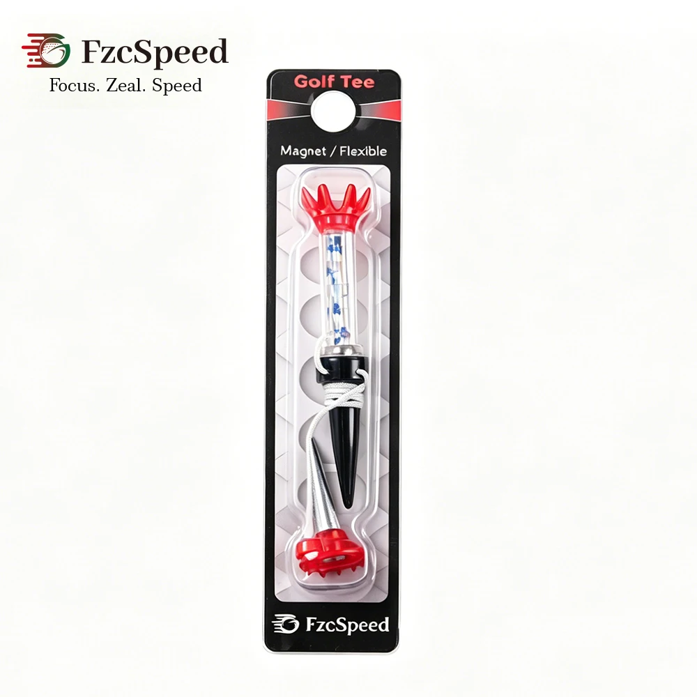 FzcSpeed 80mm/3,15 Zoll 2 Stück Golf-Tees, Golf-Trainingsball-Tee, Magnetischer Step-Down-Ballhalter-Tee, Outdoor-Golfzubehör – Detail 9