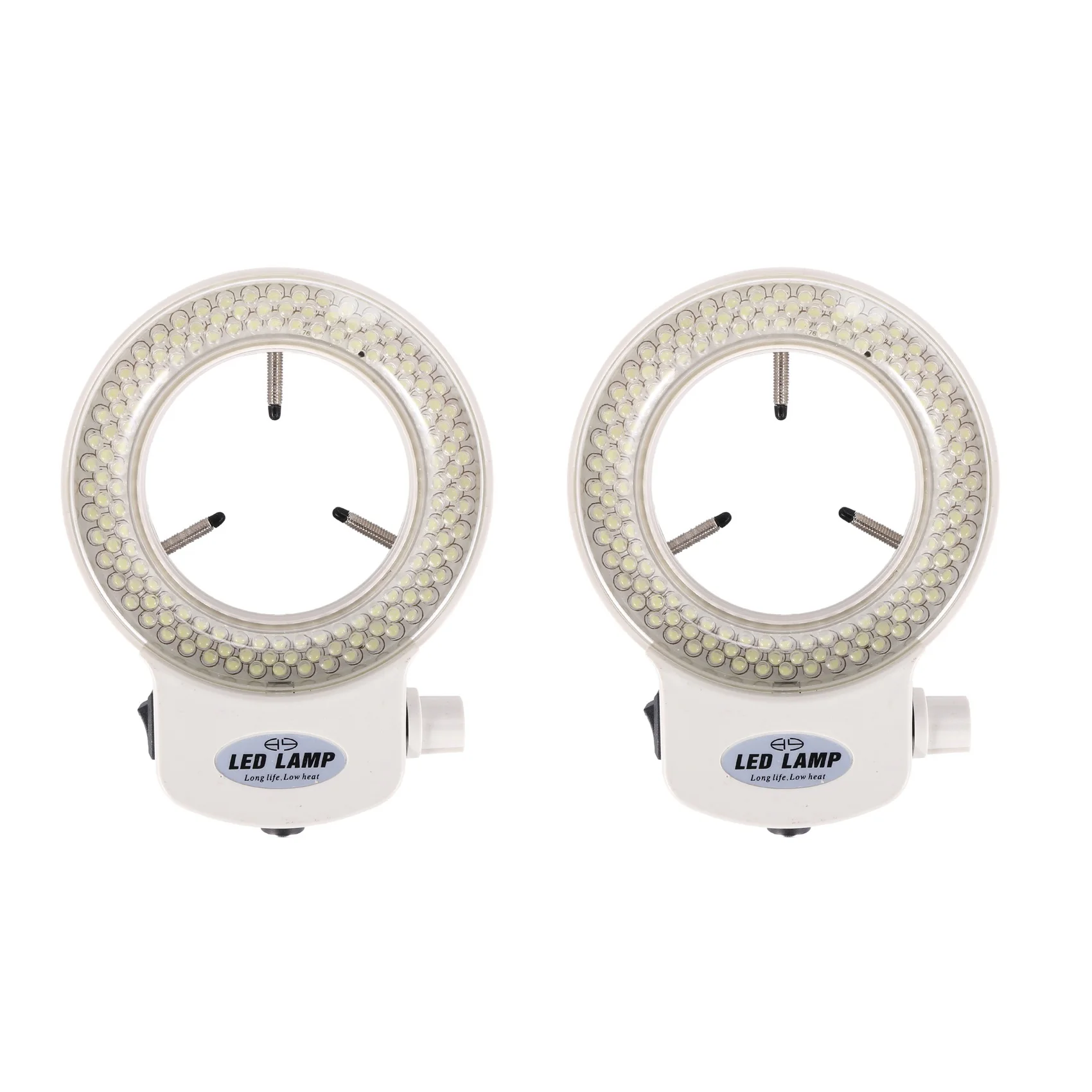 A84E-2X 144 Leds Ring Light Ring Light For Mini Scope Lamp Light 6000K 0-100% Adjustable White