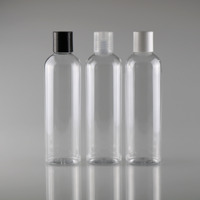 30ml 50/60ml 120ml 150ml 200ml 250ml 300ml 500ml 2/4oz 8oz empty round Plastic Bottle with Spouted flip disc top Dispensing  cap