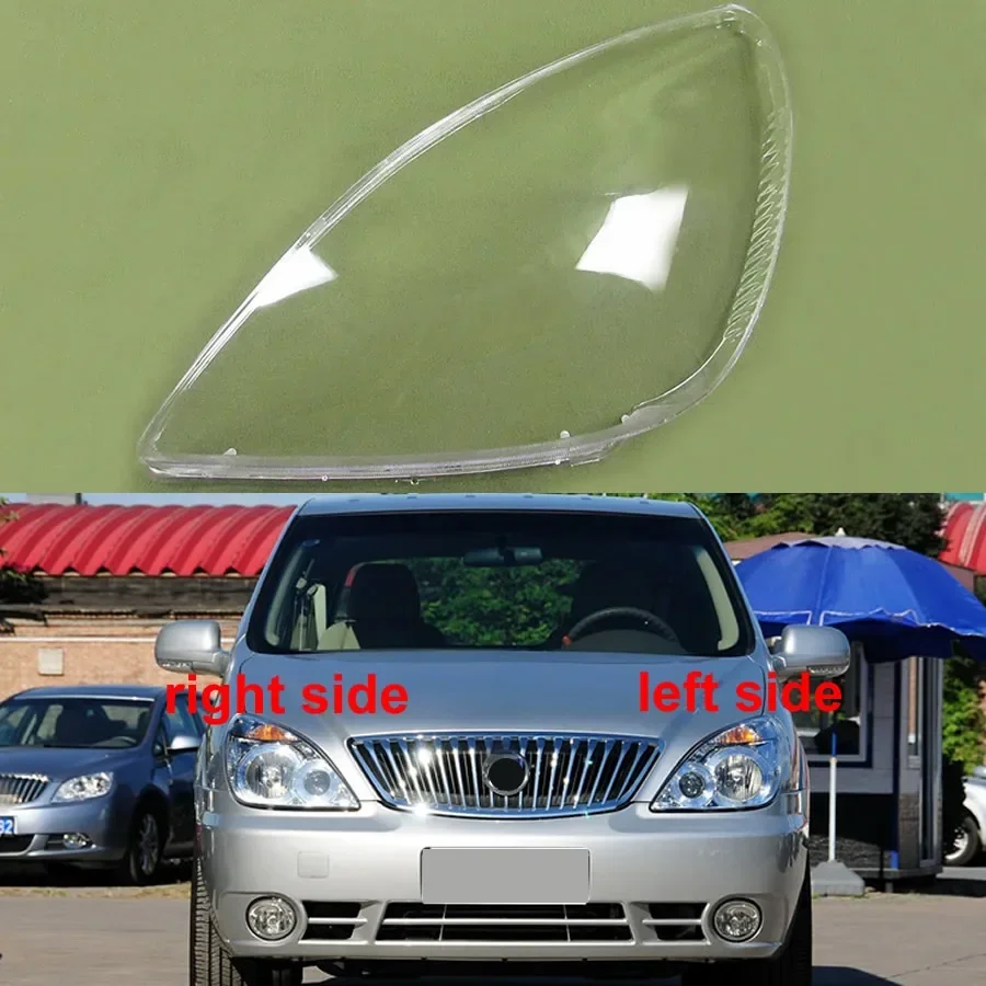 

For Buick GL8 2005-2010 Headlamp Cover Transparent Shade Lamp Headlight Shell Lampshade Lens Plexiglass Auto Replacement Parts