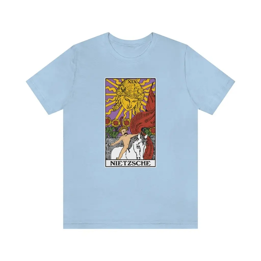 Nietzsche Sun Tarot Philosophy T-shirt